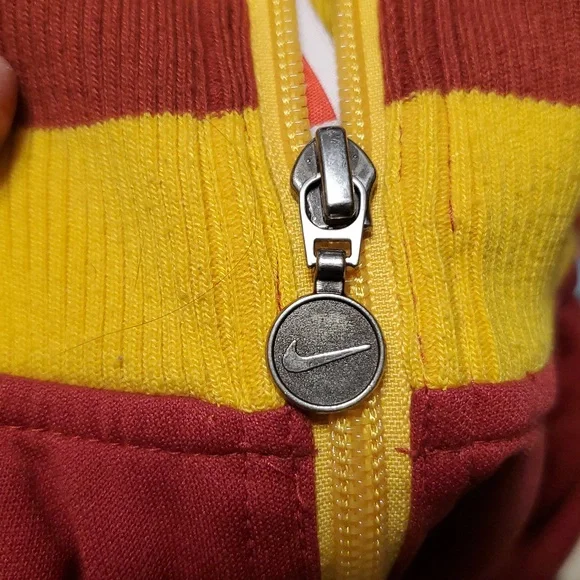 Nike Iowa State Cyclones full-zip track jacket in red and gold. - Picture 8 of 8